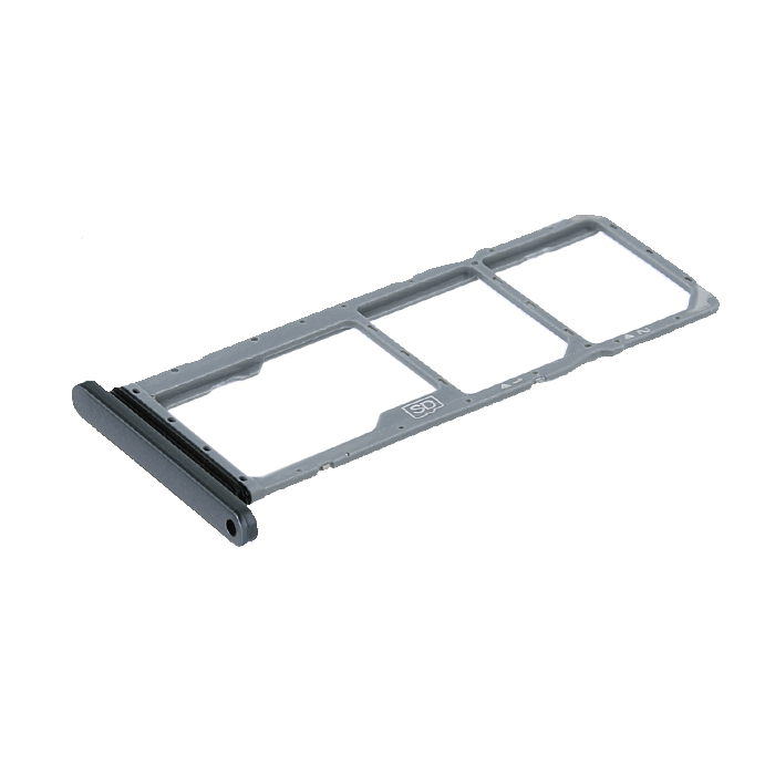 Υποδοχή Κάρτας Dual SIM και SD (SIM Tray) για Nokia 6.2/7.2 - Χρώμα: Μαύρο