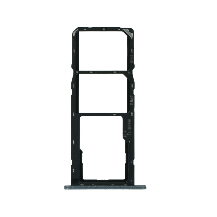 Υποδοχή Κάρτας Dual SIM και SD (SIM Tray) για Nokia 2.3 - Χρώμα: Μαύρο
