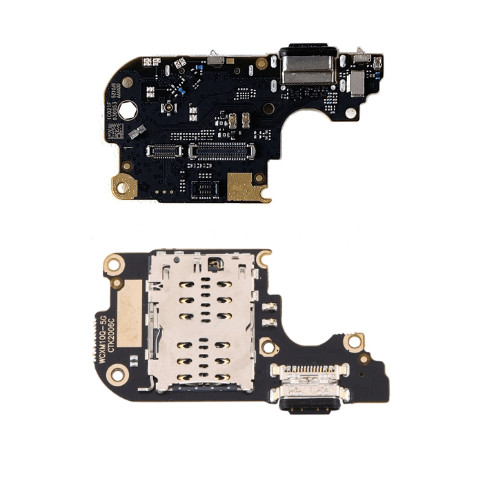 Πλακέτα Φόρτισης με Υποδοχή Κάρτας Sim / Charging Board with Sim Reader για Xiaomi MI 10 Lite