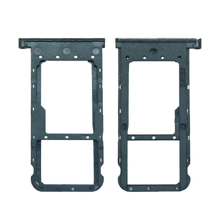 Υποδοχή Κάρτας Single SIM και SD (SIM Tray) για Huawei P Smart Plus 2018 / Nova 3i - Χρώμα: Μαύρο