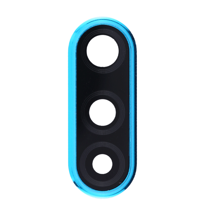 Τζαμάκι κάμερας (camera lens) με Πλαίσιο για Huawei P30 Lite / Nova 4e - Χρώμα: Μπλε