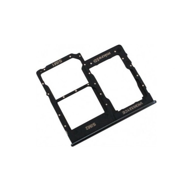 Γνήσια Υποδοχή Κάρτας Dual SIM και SD (SIM Tray Card Holder) για Samsung Galaxy A40 A405 GH98-44303Α - Χρώμα: Μαύρο