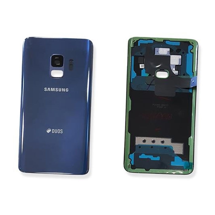 Γνήσιο Πίσω Καπάκι με Τζαμάκι Κάμερας για Samsung Galaxy S9 G960F Duos GH82-15875D - Χρώμα: Μπλε