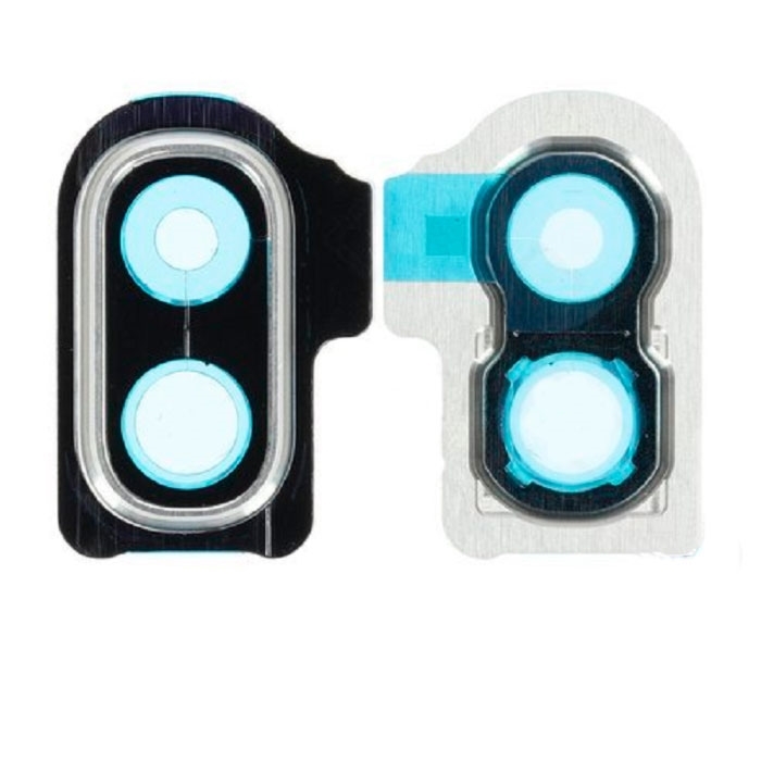 Γνήσιo Πλαίσιο για Τζαμάκι Καμέρας / Camera Lens Frame για Samsung Galaxy A20e A202F GH98-44338B - Χρώμα: Λευκό