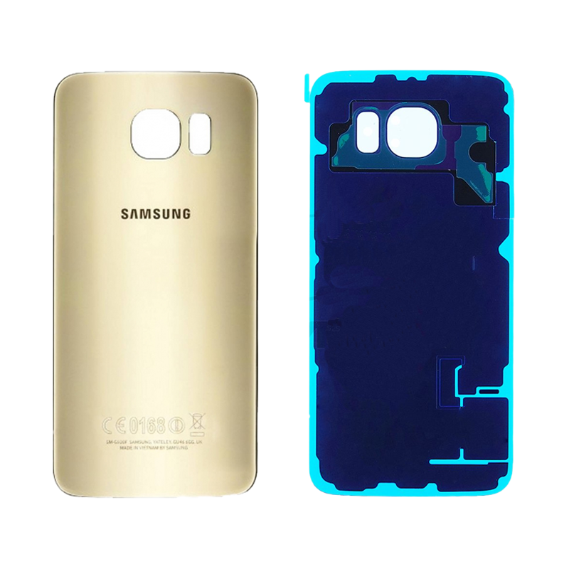 Γνήσιο Πίσω Καπάκι για Samsung Galaxy S6 G920F GH82-09825C - Χρώμα: Χρυσό