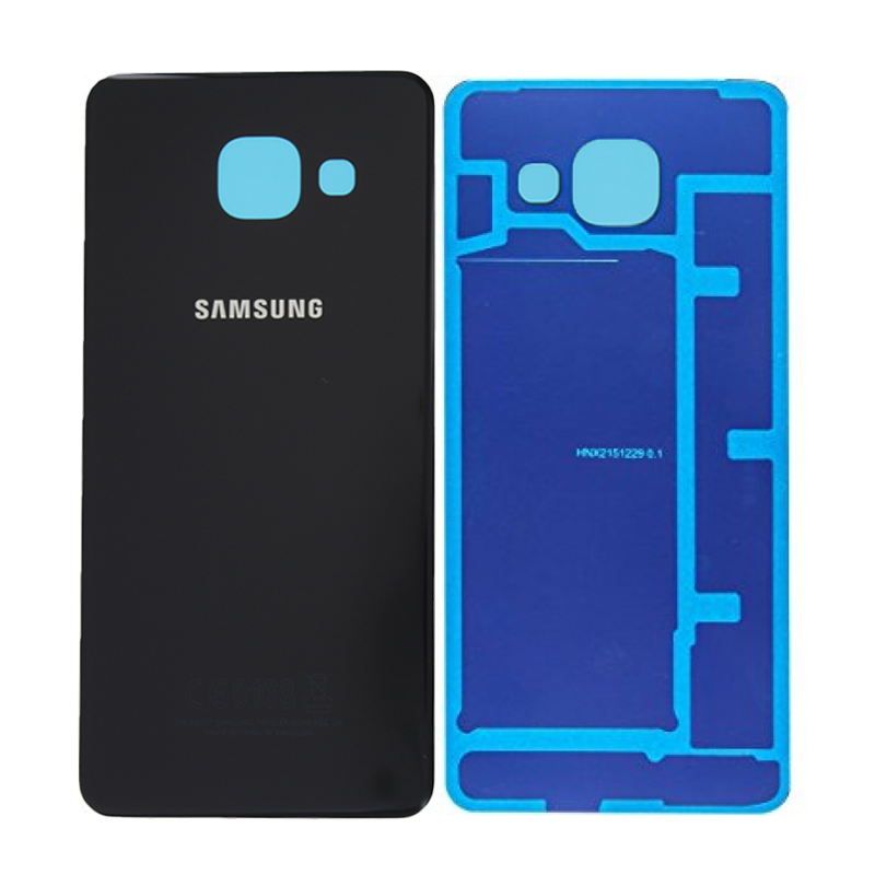 Γνήσιο Πίσω Καπάκι για Samsung Galaxy A3 2016 A310F GH82-11093B - Χρώμα: Μαύρο