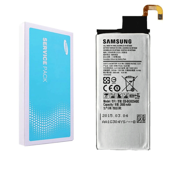 Γνήσια Μπαταρία EB-BG925ABE για Samsung Galaxy S6 Edge G925F 2600 mAh (Service Pack) GH43-04420B