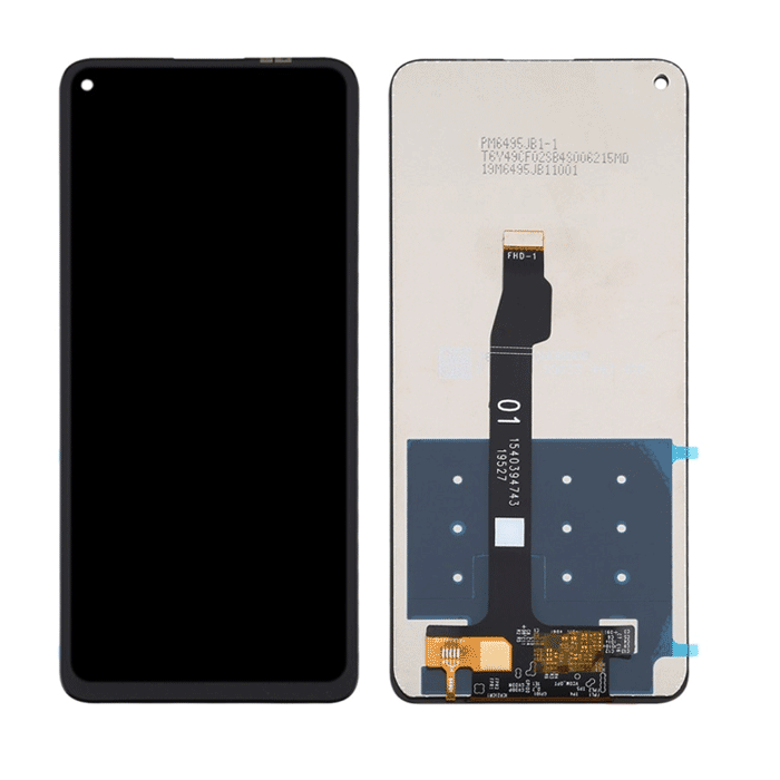 Incell Οθόνη LCD με Μηχανισμό Αφής για Huawei P40 Lite 5G - Χρώμα: Μαύρο