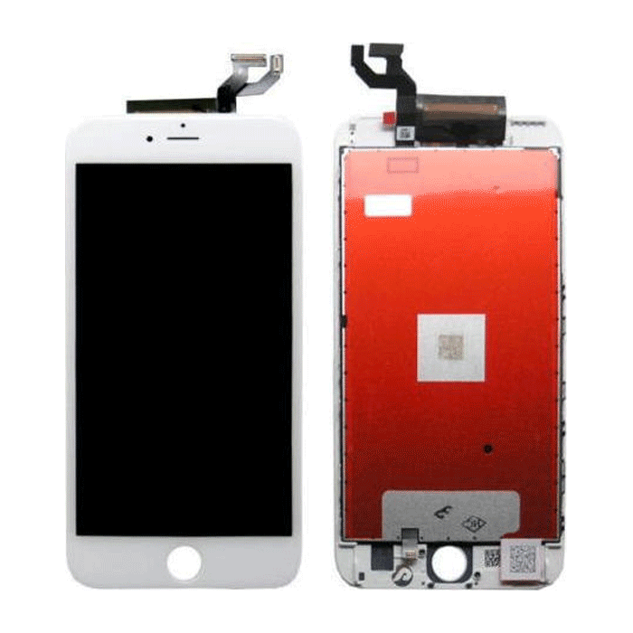 PREMIUM TIANMA Οθόνη LCD με Μηχανισμό Αφής και ear mesh, sensor & camera ring για Apple iPhone 6 Plus TLCD-024 - Χρώμα: Λευκό