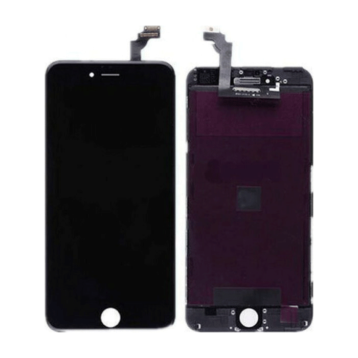 PREMIUM TIANMA Οθόνη LCD με Μηχανισμό Αφής και ear mesh, sensor & camera ring για Apple iPhone 6 Plus TLCD-023 - Χρώμα: Μαύρο