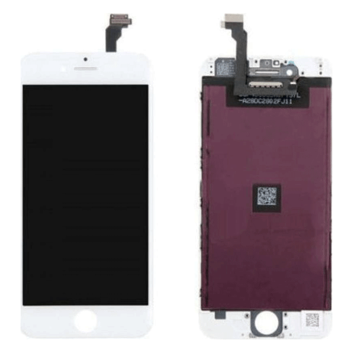 PREMIUM TIANMA Οθόνη LCD με Μηχανισμό Αφής και ear mesh, sensor & camera ring για Apple iPhone 6 TLCD-021 - Χρώμα: Λευκό