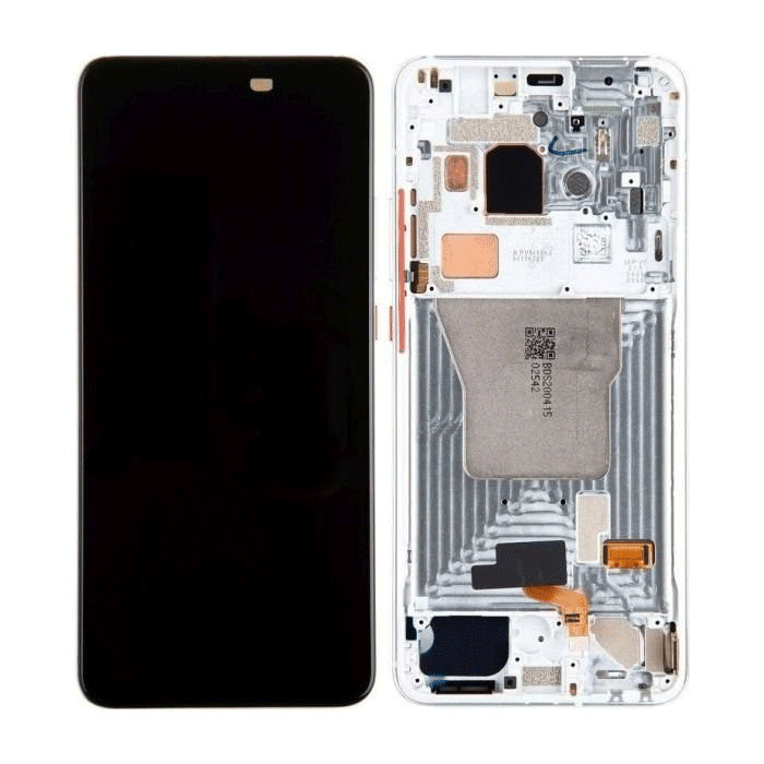 Γνήσια Οθόνη LCD με Μηχανισμό Αφής και Πλαίσιο Xiaomi Poco F2 Pro 56000E0J1100 (Service Pack) - Χρώμα: Λευκό
