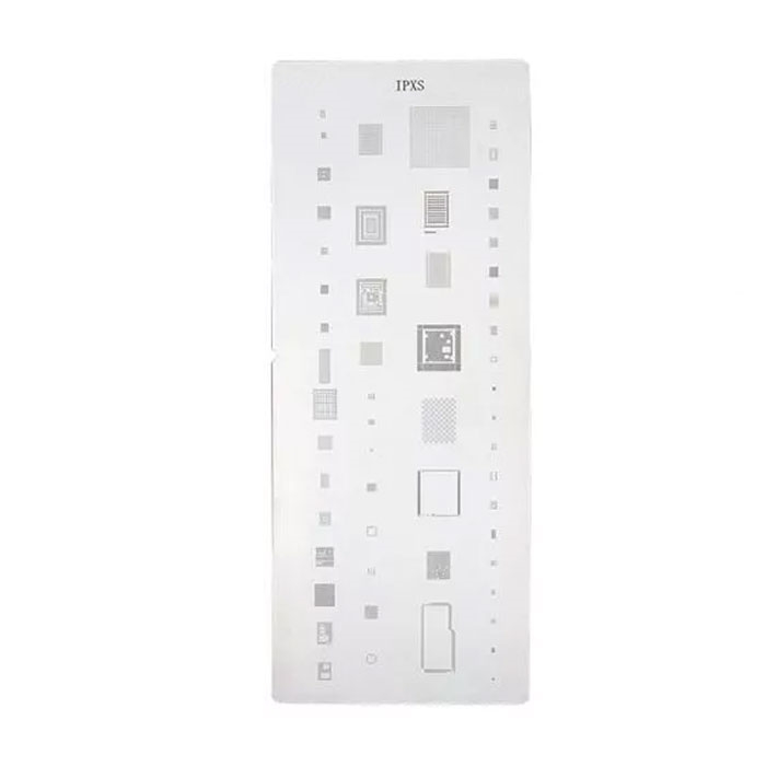 Συμβατό Stencil για επισκευή ολοκληρωμένων IC BGA για iPhone XS