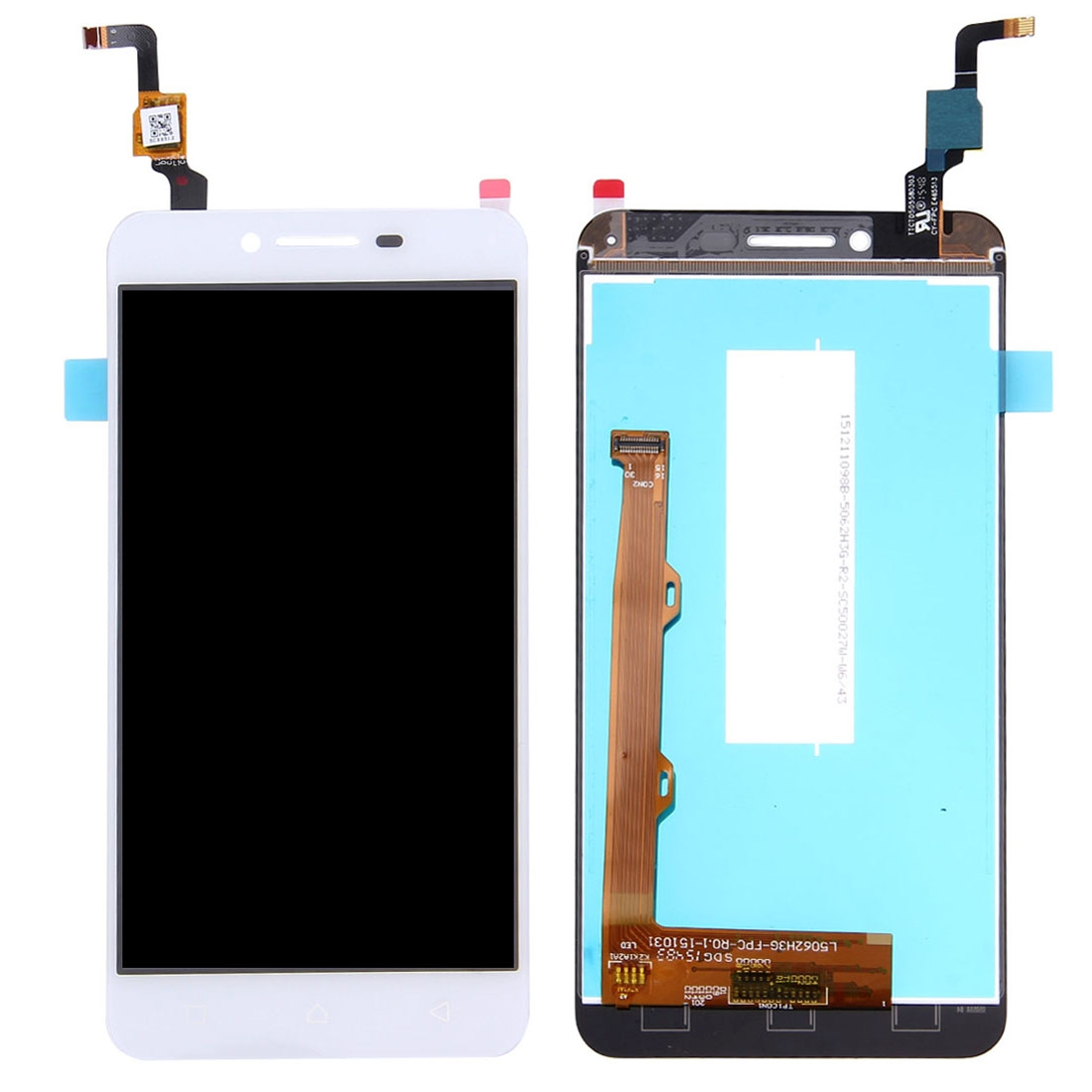 Οθόνη LCD με Μηχανισμό Αφής για Lenovo Vibe K5 A6020a40 - Χρώμα: Λευκό