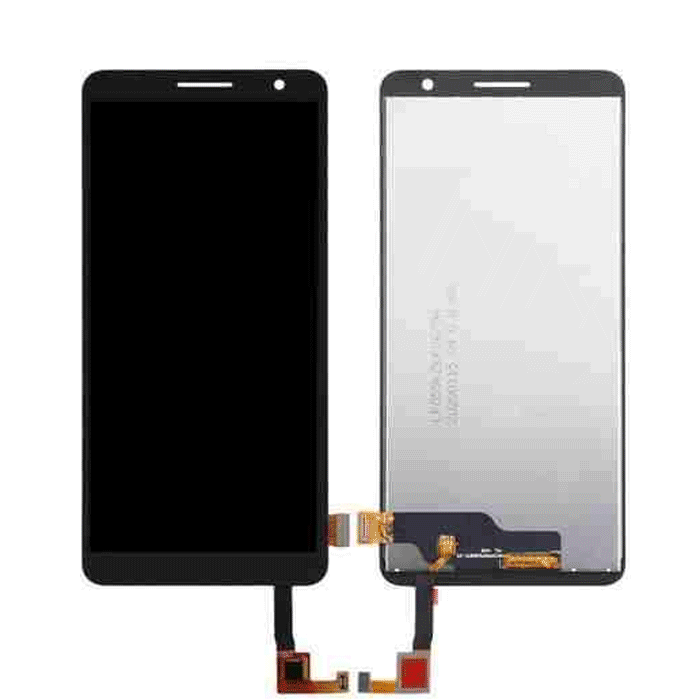 OEM Οθόνη LCD με Μηχανισμό Αφής για Alcatel 1B 5002D - Χρώμα: Μαύρο