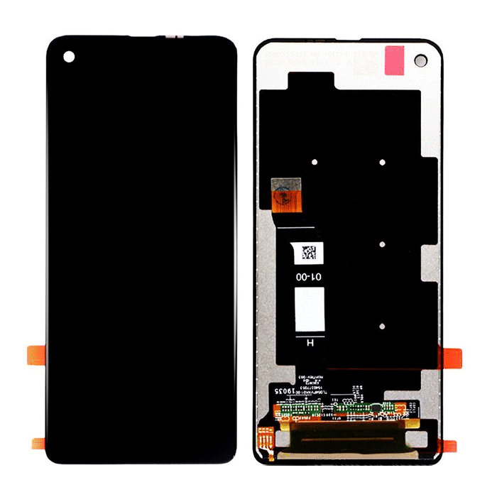 Οθόνη LCD με Μηχανισμό Αφής για Motorola One Action XT2013-2 / XT2013-4 - Χρώμα: Μαύρο