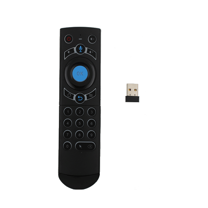 Τηλεχειριστήριο Πολυμέσων Smart Remote Control Universal - Χρώμα: Μαύρο