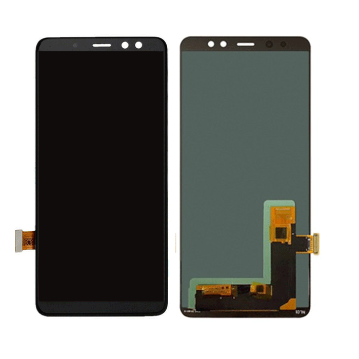 OLED Οθόνη LCD με Μηχανισμό Αφής για Samsung Galaxy A8 Plus 2018 A730F - Χρώμα: Μαύρο