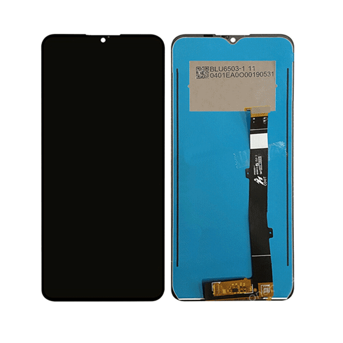 OEM Οθόνη LCD με Μηχανισμό Αφής για Alcatel 1S 2020 5028D - Χρώμα: Μαύρο