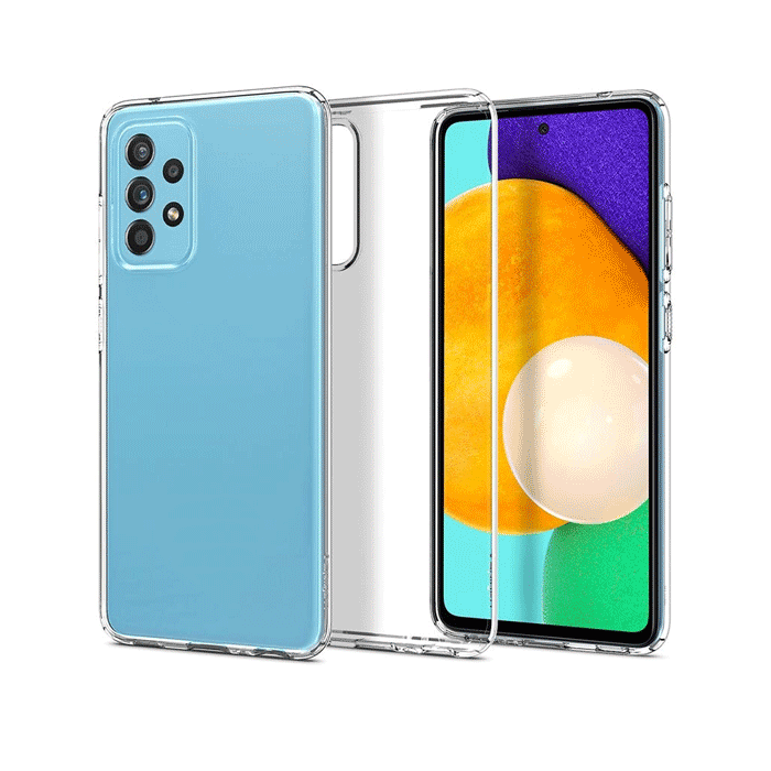 Θήκη Πλάτης Σιλικόνης Anti Shock 1.5mm για Samsung A525F Galaxy A52 - Χρώμα: Διάφανο