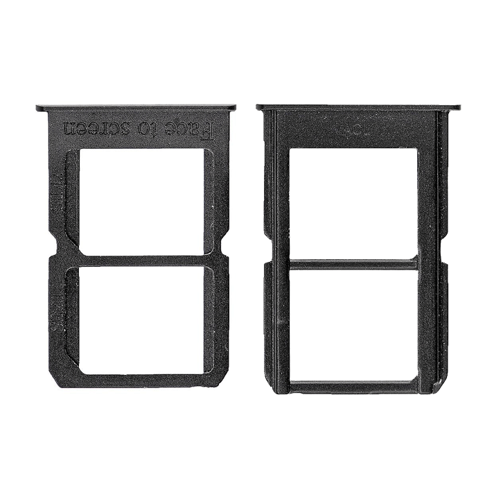 Υποδοχή κάρτας Dual SIM Tray για OnePlus 3 / 3T - Χρώμα: Μαύρο
