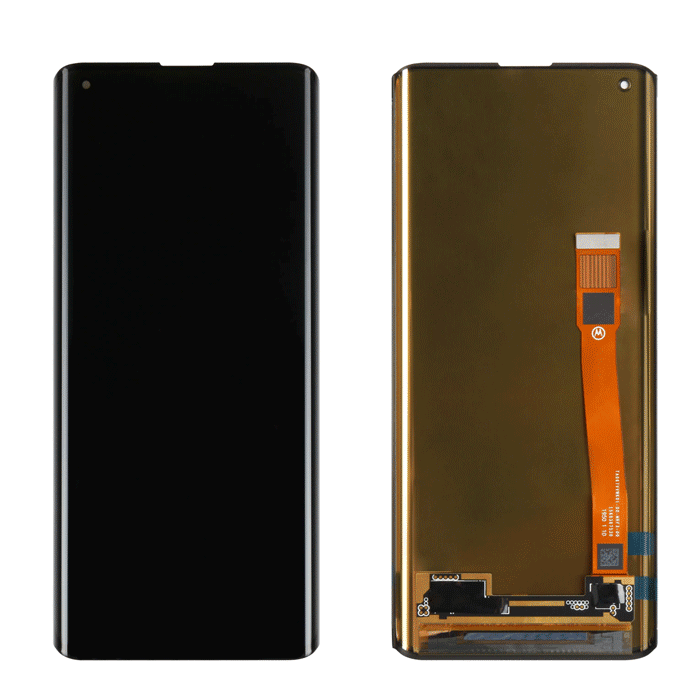 AMOLED Full HD Οθόνη LCD με Μηχανισμό Αφής για Motorola Moto Edge XT2063-3 - Χρώμα: Μαύρο