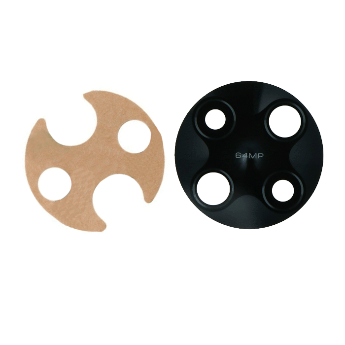 Τζαμάκι κάμερας (camera lens) για Xiaomi Redmi POCO F2 PRO / Redmi K30 PRO - Χρώμα: Μαύρο