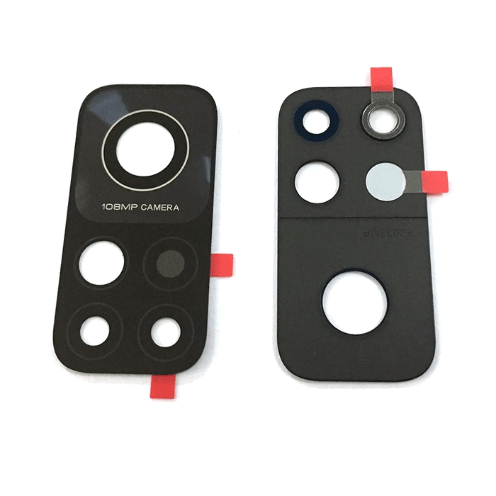 Τζαμάκι κάμερας (camera lens) για Xiaomi MI 10T 5G / MI 10T Pro 5G / Redmi K30s - Χρώμα: Μαύρο
