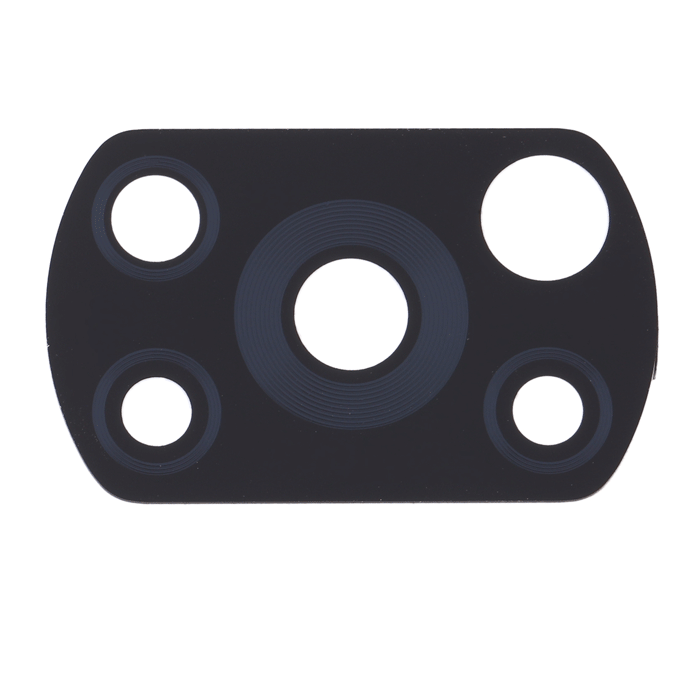 Τζαμάκι κάμερας (camera lens) για Xiaomi POCO X3/X3 Pro - Χρώμα: Μαύρο