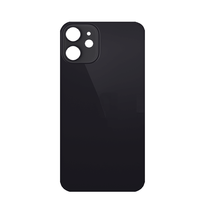 Πίσω Καπάκι για iPhone 12 Mini - Χρώμα: Μαύρο