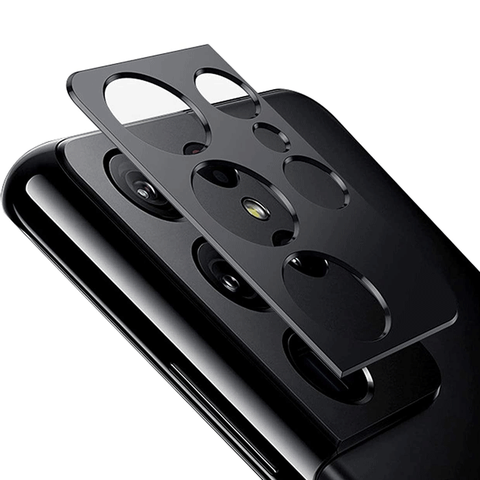 Προστασία Κάμερας wsfive Camera Protector για Samsung G998B Galaxy S21 Ultra 5G - Χρώμα: Μαύρο