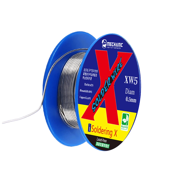 Mechanic XW5 iSoldering X Series Σύρμα Συγκόλλησης - Πάχος: 0.5 mm (40g)