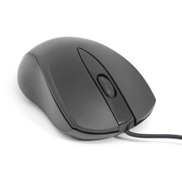 Ενσύρματο Ποντίκι GH-2 Optical Mouse 1200dpi - Χρώμα: Μαύρο