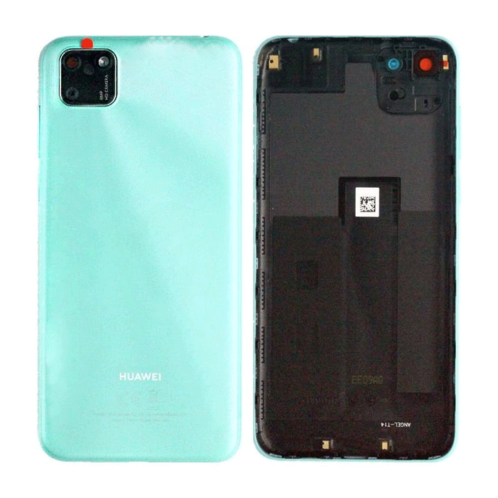 Γνήσιο Πίσω Καπάκι με Τζαμάκι Κάμερας για Huawei Y5p 97070XVF - Χρώμα: Mint Green