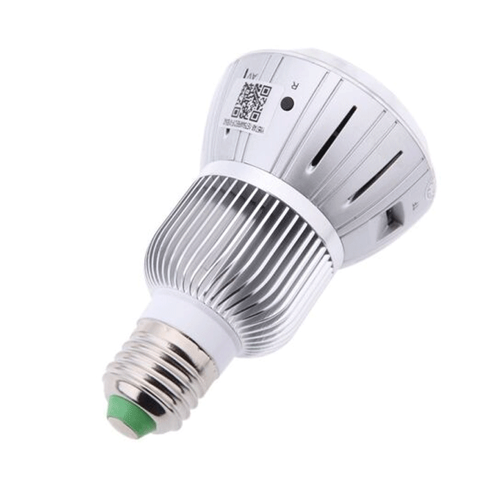 Camera Bulb CCTV Security DVR 1080P HD H.264 Wifi 160°