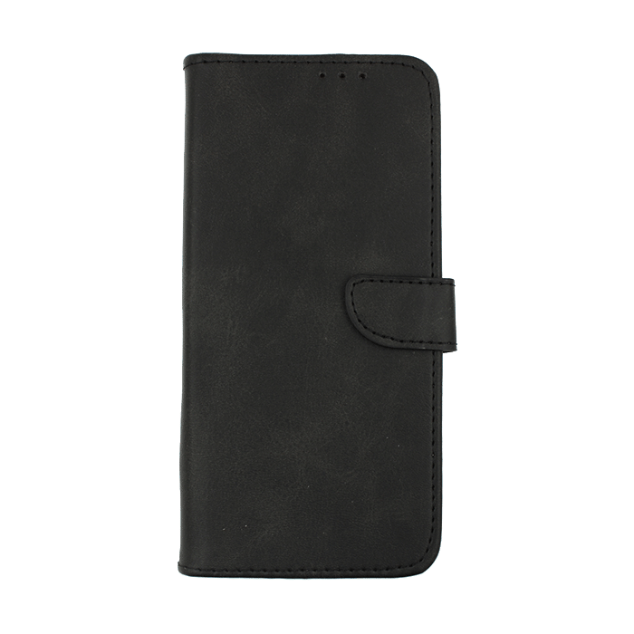 Θήκη Βιβλίο / Leather Book Case with Clip για Samsung A107F Galaxy A10s - Χρώμα: Μαύρο
