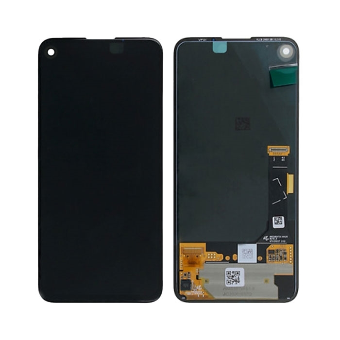 Refurbished OCG Org Change glass Οθόνη LCD με Μηχανισμό Αφής για Google Pixel 4a 4G - Χρώμα: Μαύρο