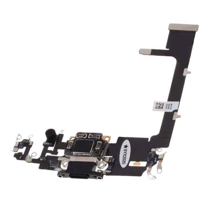 Καλωδιοταινία Φόρτισης / Charging Flex για Apple iPhone 11 Pro - Χρώμα: Μαύρο