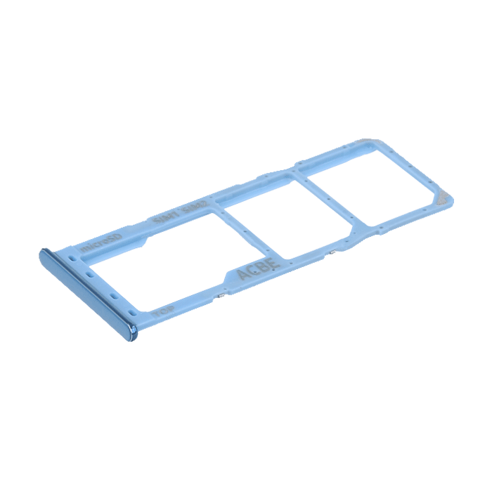Υποδοχή Κάρτας Dual SIM και SD (SIM Tray) για Samsung Galaxy A32 SM-A325F - Color: Μπλέ
