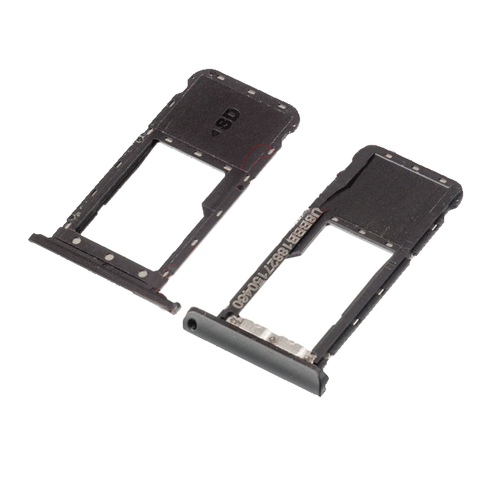 Υποδοχή Κάρτας Single SIM και SD Tray για Huawei Mediapad T5 10 AGS2-W09 / AGS-L09 - Χρώμα: Μαύρο