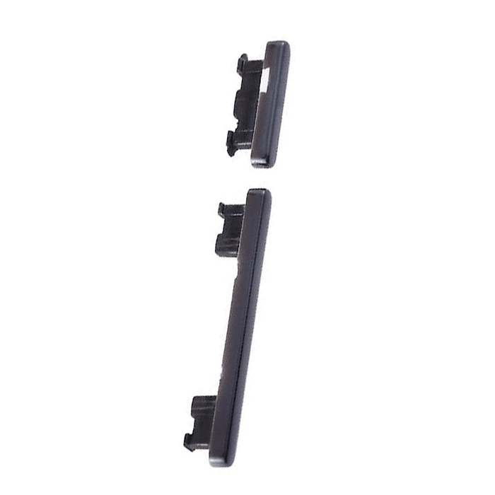 Εξωτερικά Κουμπιά / Outside Buttons για Xiaomi Redmi Note 8 Pro-Χρώμα: Μαύρο