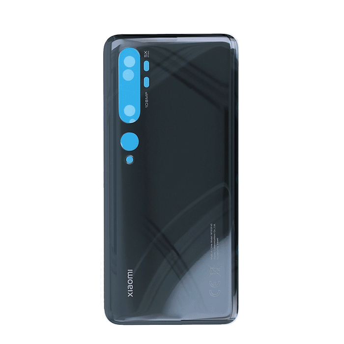 Πίσω Καπάκι για Xiaomi Mi Note 10 Pro - Χρώμα: Midnight Black