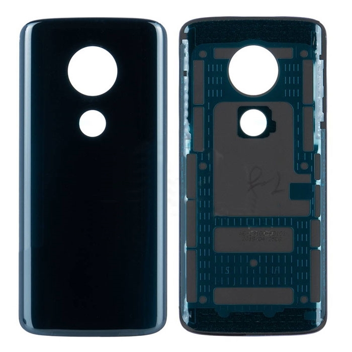 Γνήσιο Πίσω Καπάκι για Motorola Moto G6 Play S948C26402 - Χρώμα: Indigo - Μαύρο
