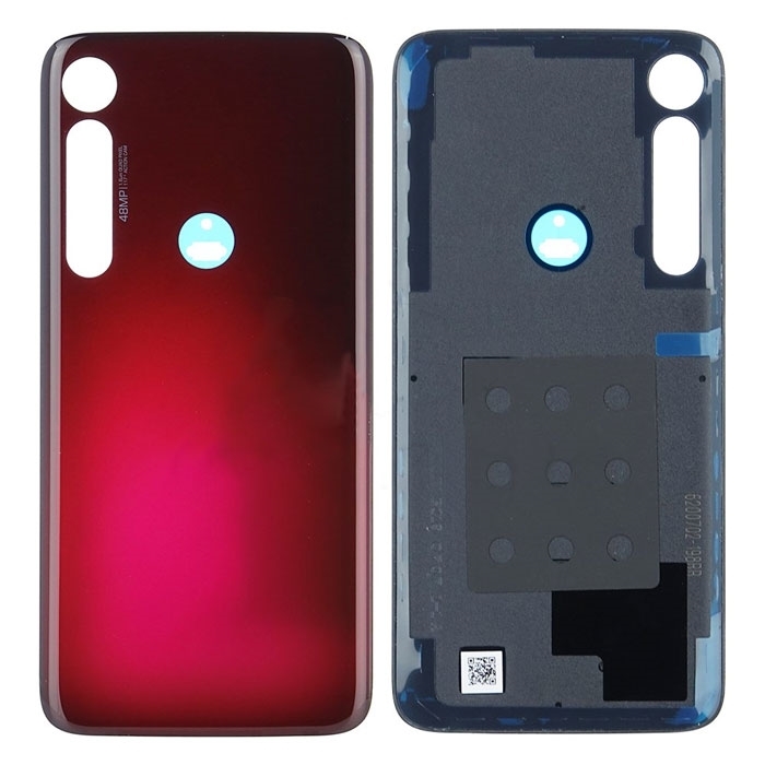 Γνήσιο Πίσω Καπάκι για Motorola Moto G8 Plus 5S58C15538 - Χρώμα: Κόκκινο