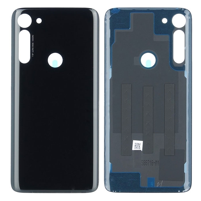 Γνήσιο Πίσω Καπάκι για Motorola Moto G8 Power 5S58C16145 - Χρώμα: Μαύρο