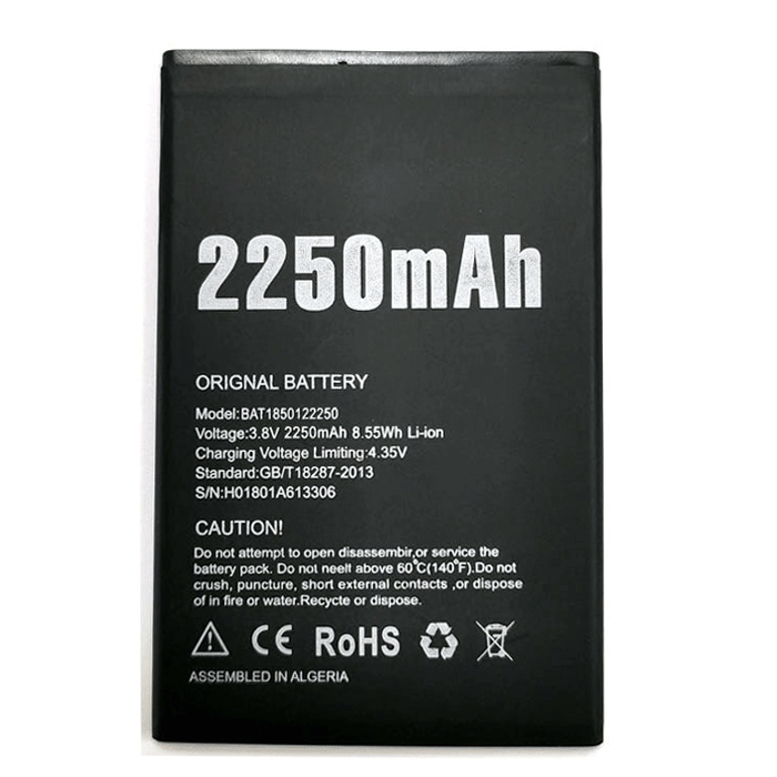 Μπαταρία BAT1850122250 για DOOGEE X11 -2250 mAh