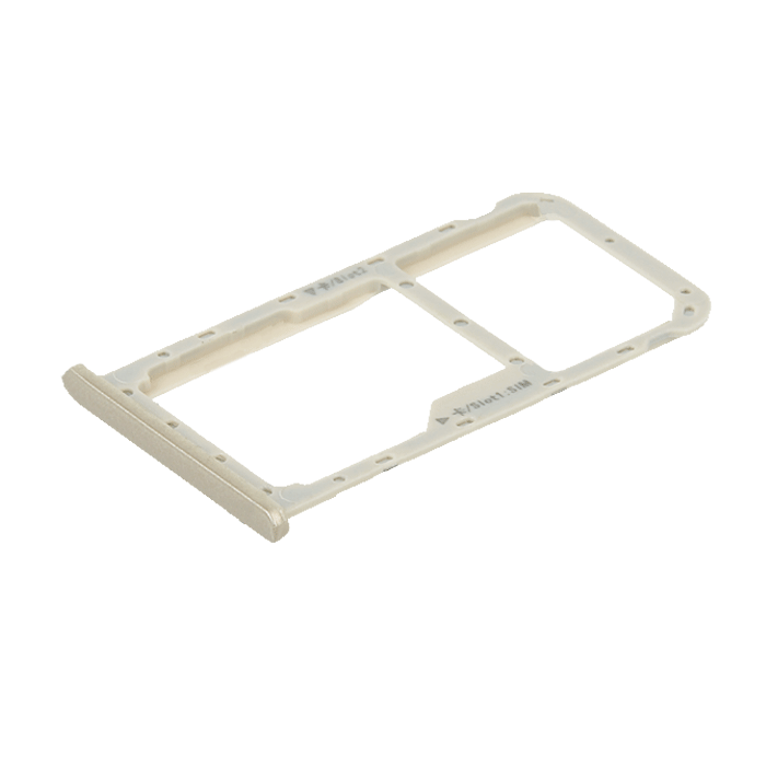 Γνήσια Υποδοχή Κάρτας SIM και SD (SIM Tray) για Huawei Mate 10 Lite 51661HAW -Χρώμα: Χρυσό