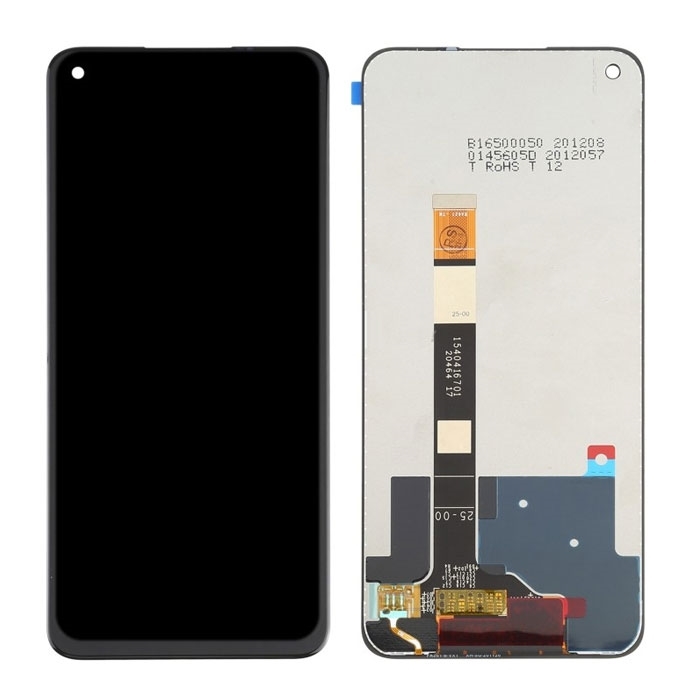 OEM Οθόνη LCD με Μηχανισμό Αφής για Realme 8 5G - Χρώμα: Μαύρο