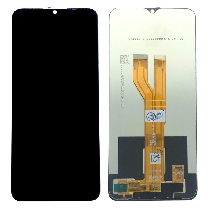 OEM Οθόνη LCD με Μηχανισμό Αφής για Realme C21 - Χρώμα: Μαύρο