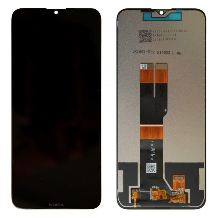 Οθόνη LCD με Μηχανισμό Αφής για Nokia G10/G20 - Χρώμα: Μαύρο